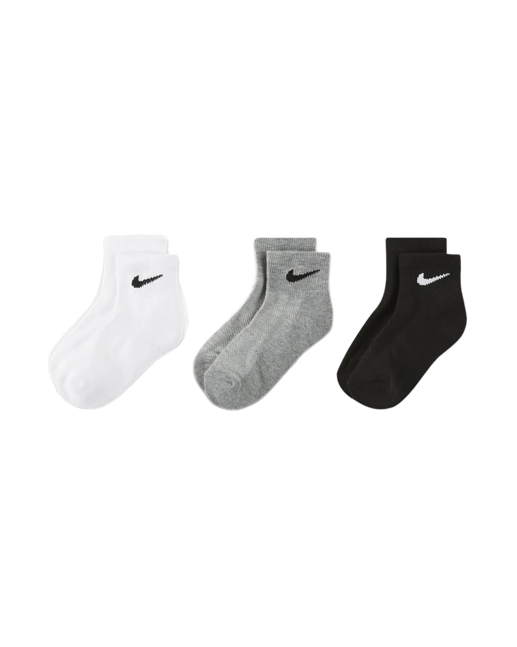 6 Pack Kids Cushioned Mesh Ankle Socks