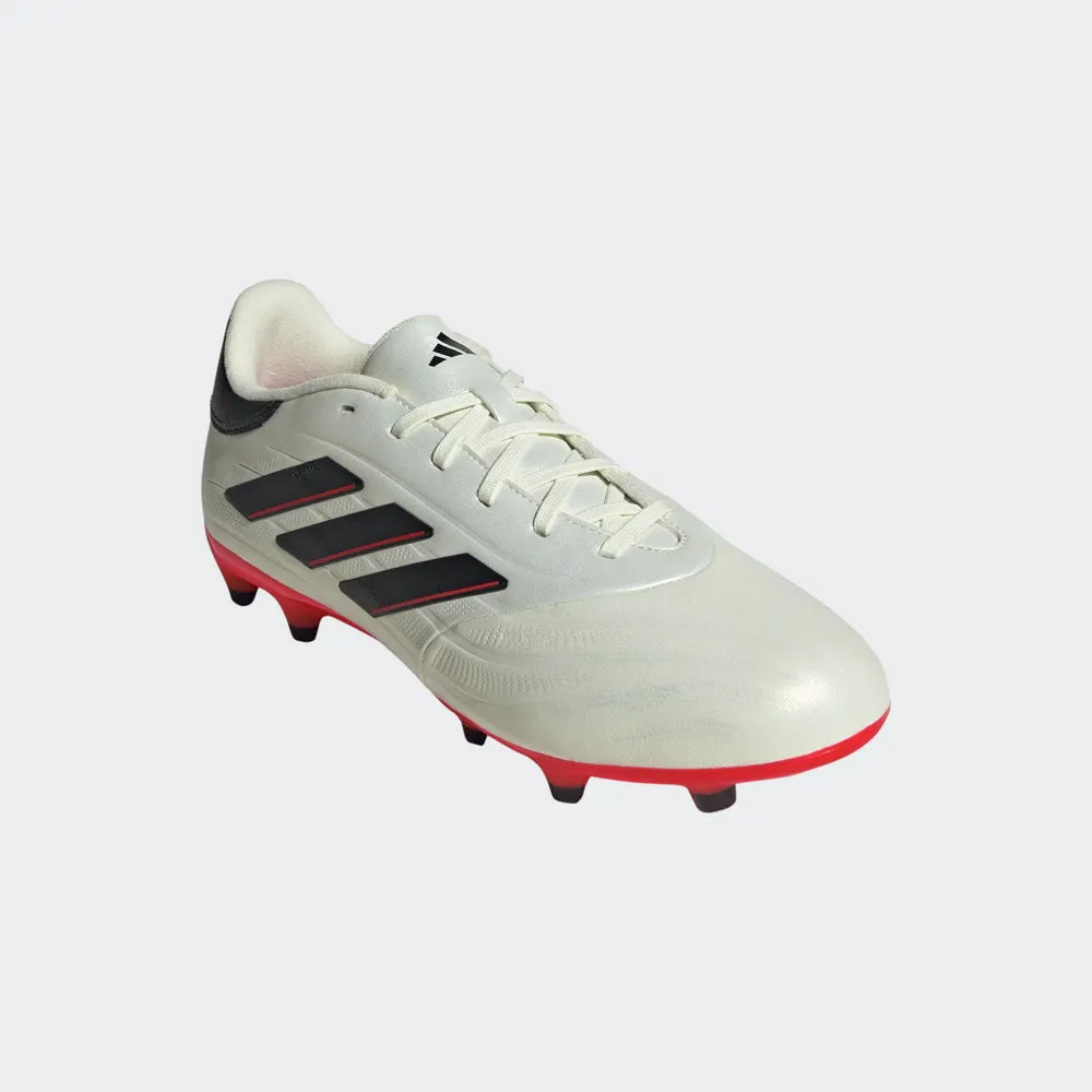 Adidas Copa Pure II League FG Football Boots (Ivory/Black/Solar Red)