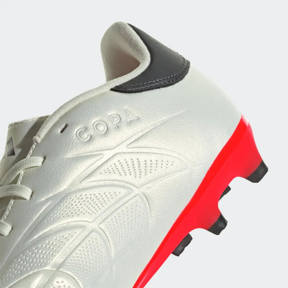 Adidas Copa Pure II League FG Football Boots (Ivory/Black/Solar Red)