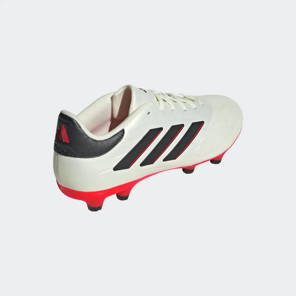 Adidas Copa Pure II League FG Football Boots (Ivory/Black/Solar Red)