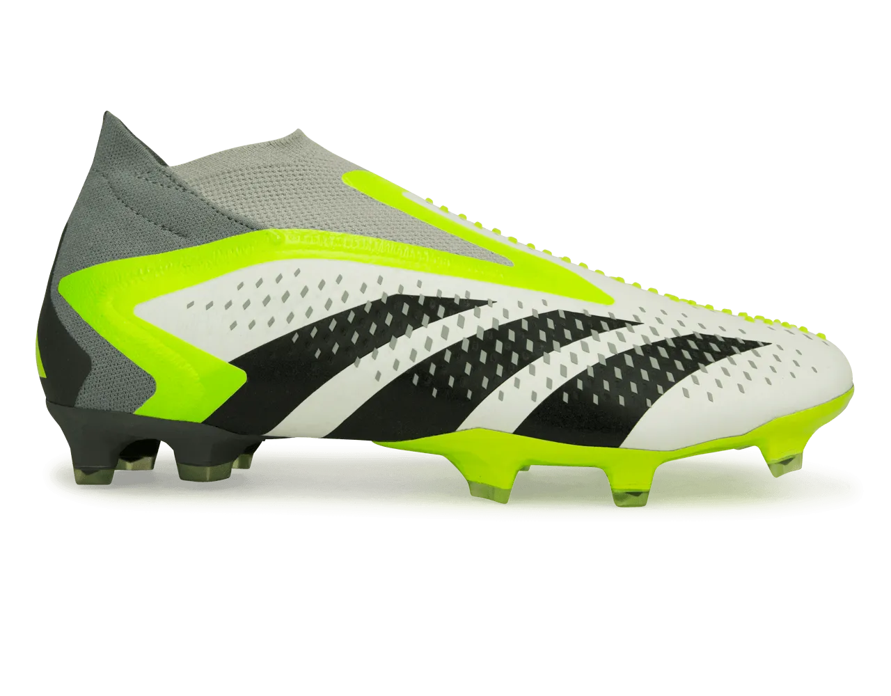 adidas Men's Predator Accuracy  FG White/Lucid Lemon