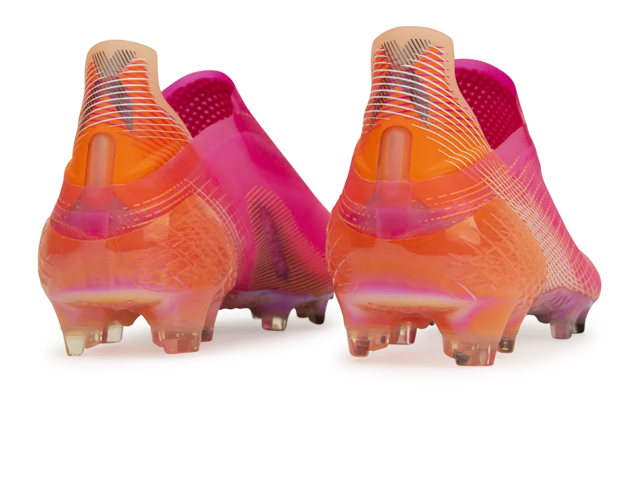 adidas Men's X Ghosted  FG Pink/Orange