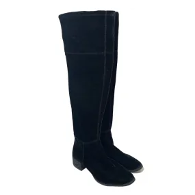 Anne Klein Velvet Knee-high Boots | Gently Used  |