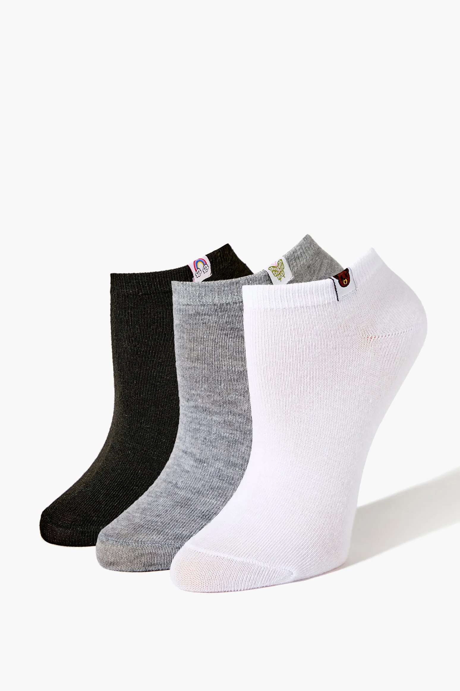 Assorted Ankle Socks Set - 3 pack