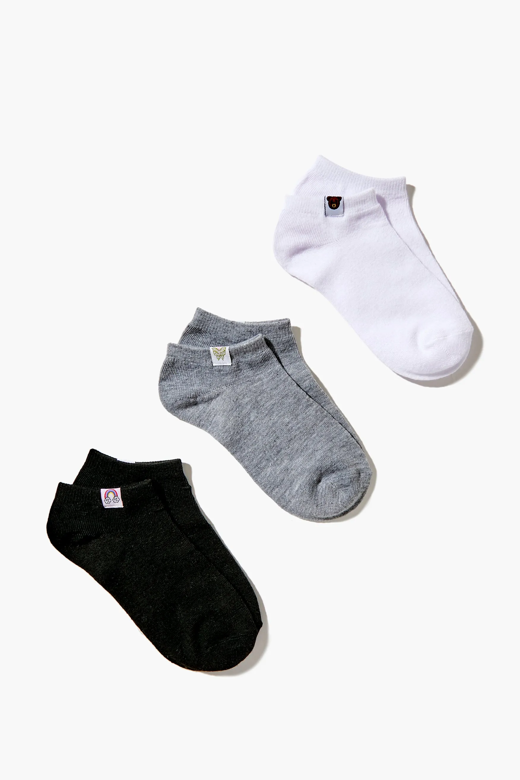 Assorted Ankle Socks Set - 3 pack