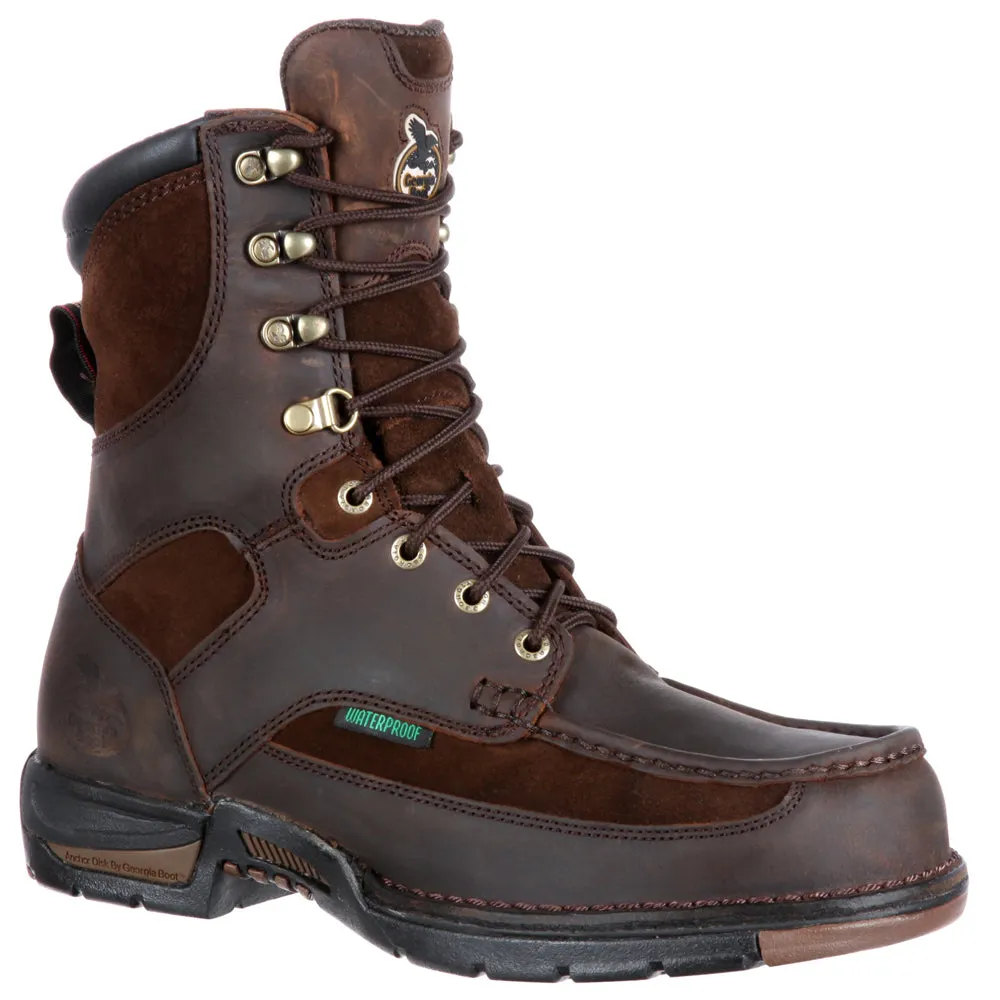 Athens 8 Inch Waterproof Work Boots