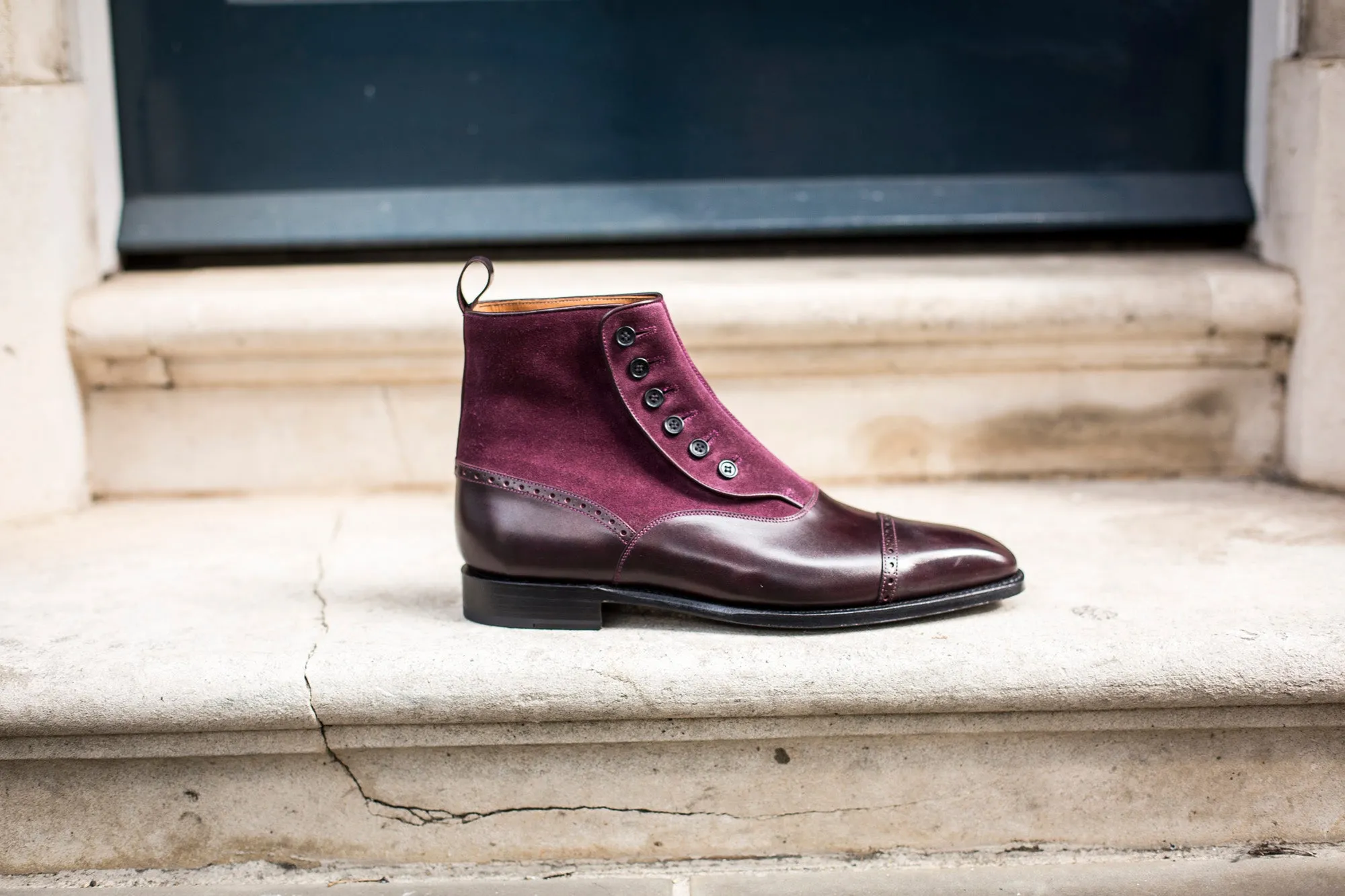 Blue Ridge - MTO - Plum Museum Calf / Regal Purple Suede - MGF Last - Single Leather Sole