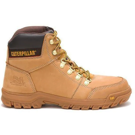 CAT Men's Outline 6" Work Boot  - Wheat - P74086