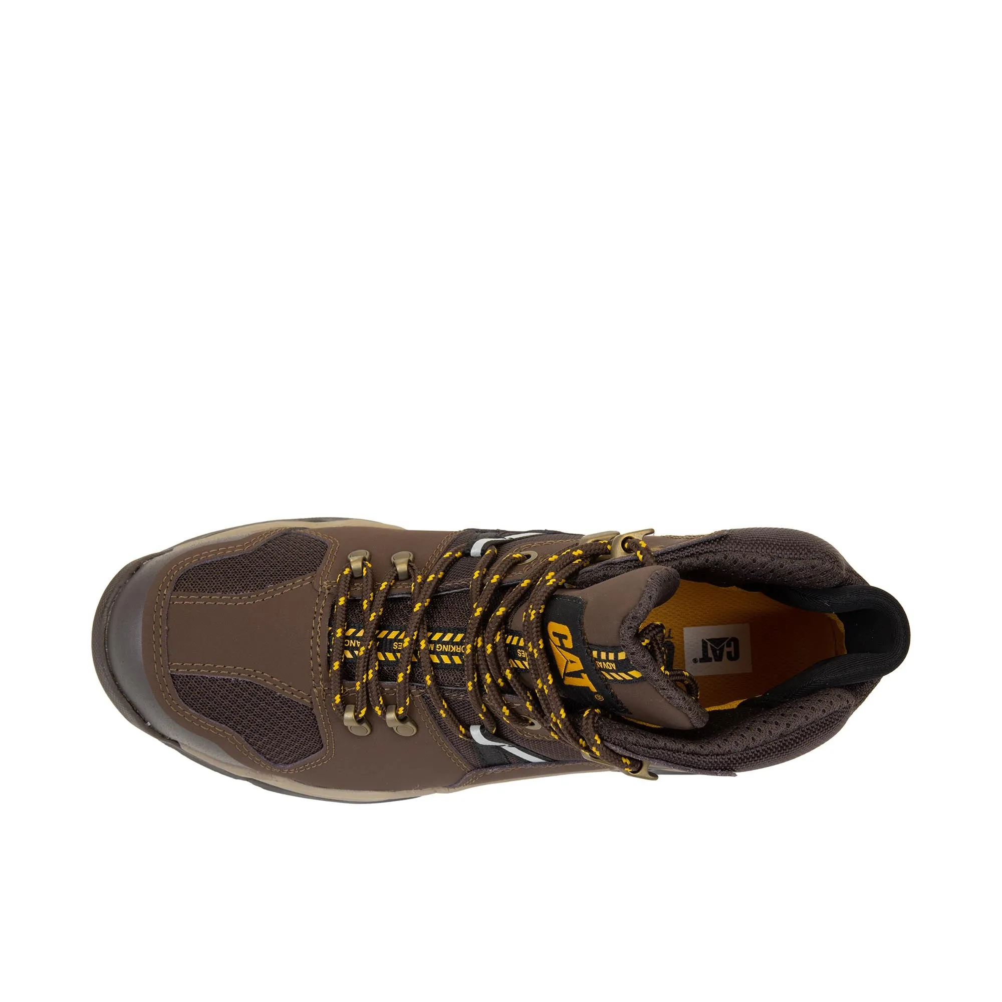 Caterpillar Provoke Mid Alloy Toe Chocolate