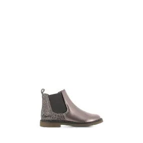 CHELSEA II JNR - PEWTER METALLIC LEATHER