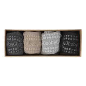 Combo Box 4-pack Cotton grey