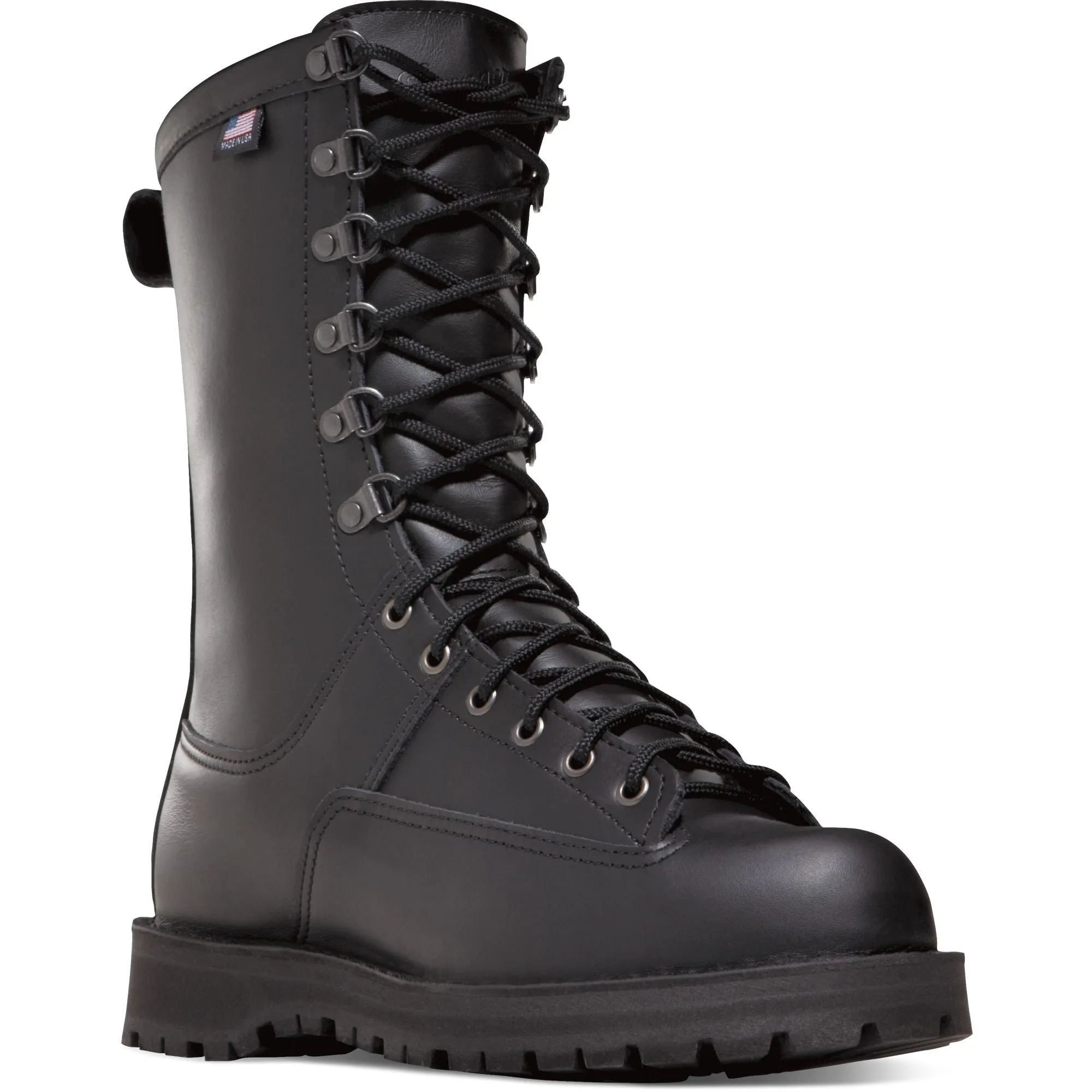 Danner Men's Fort Lewis USA Made 10" WP Duty Boot - Black - 29110