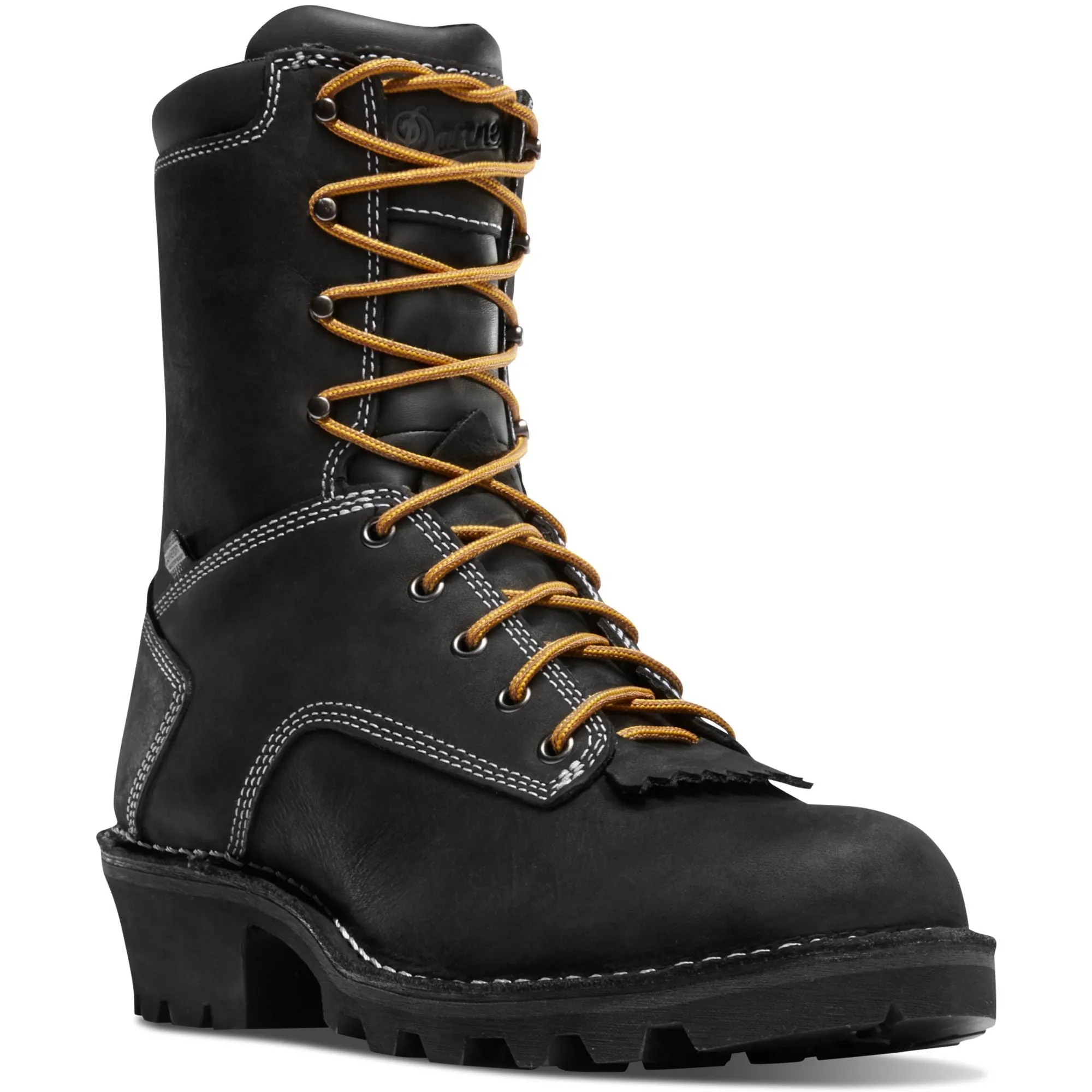 Danner Men's Logger Soft Toe WP Work Boot - Black - 15431