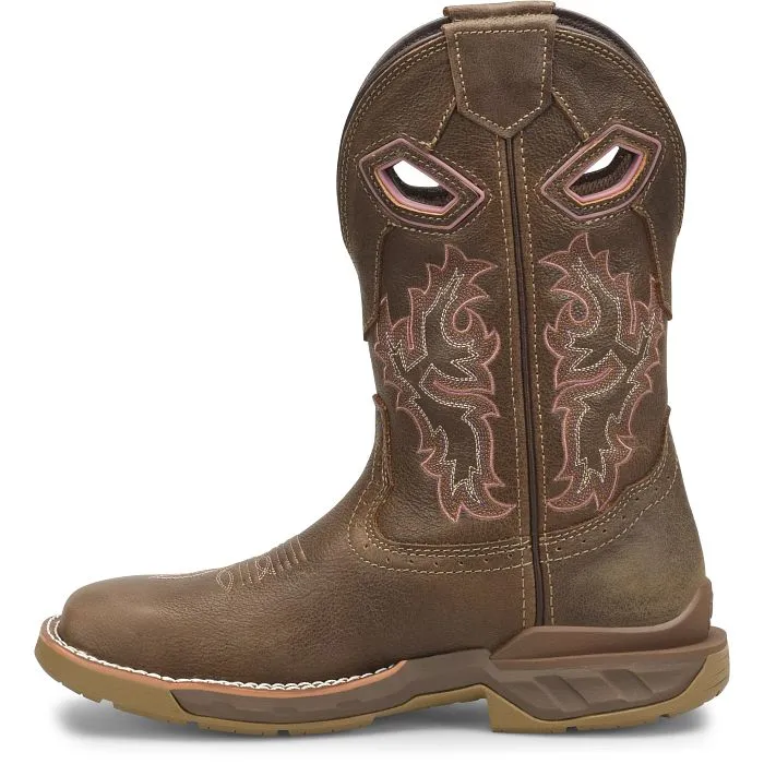 DOUBLE H BOOTS ARI COMP TOE WOMENS 10" COMP TOE ROPER : DH5374