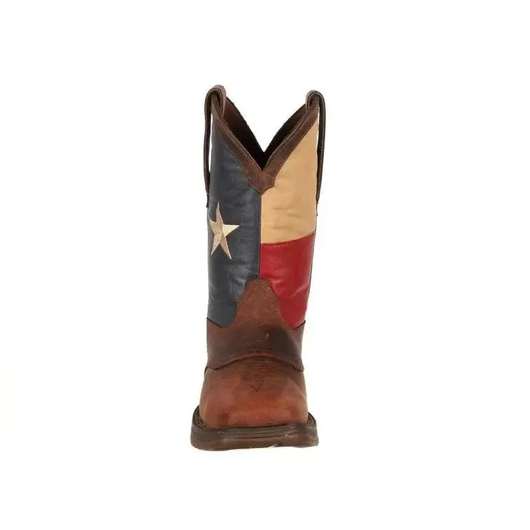 DURANGO MENS PATRIOTIC TEXAS PULL-ON WESTERN BOOT DB4446