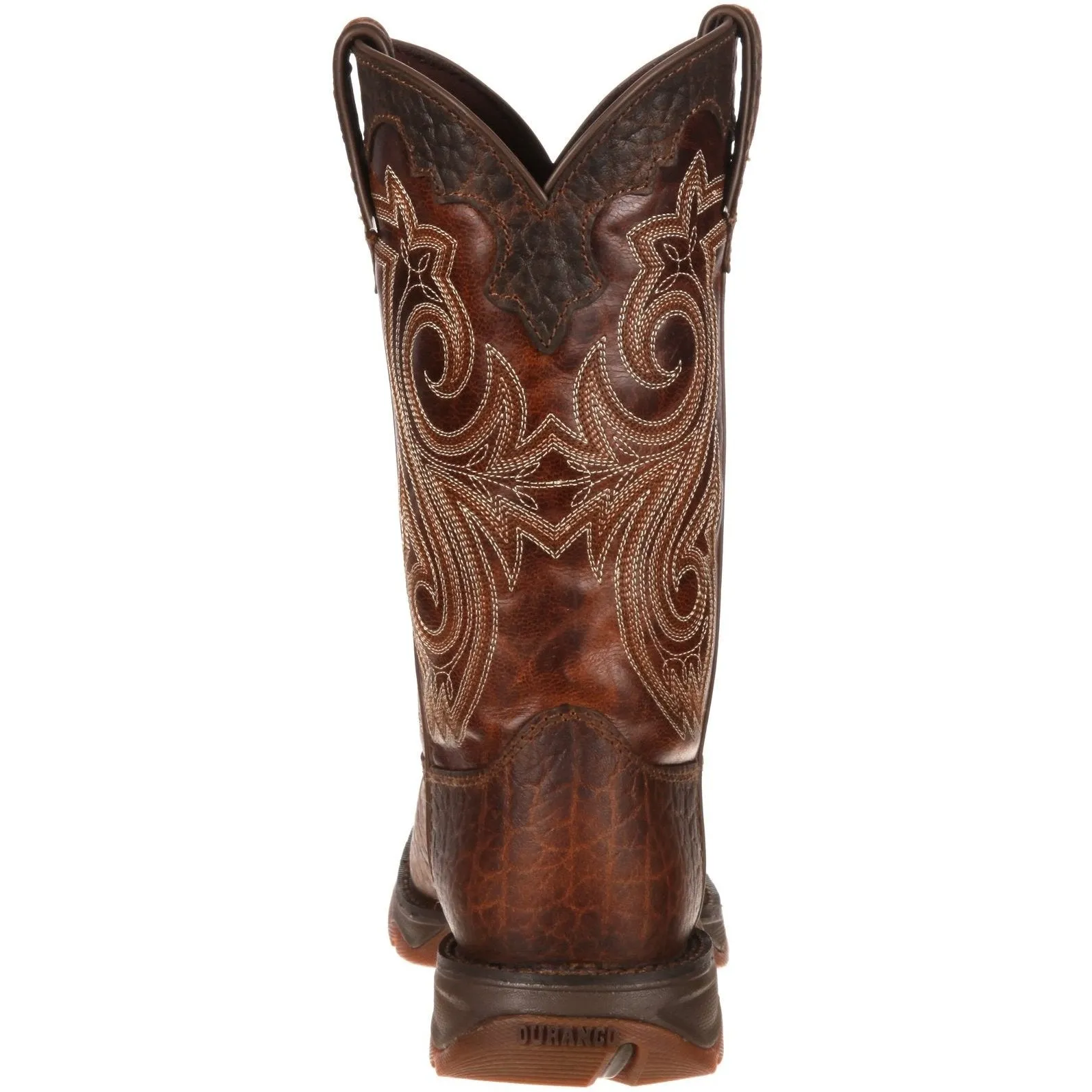 Durango Women's Lady Rebel 10" Steel Toe Western Boot - Brown - RD3315