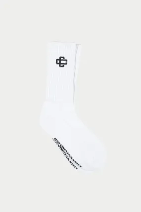 EMBLEM SPORTS SOCK - BLACK