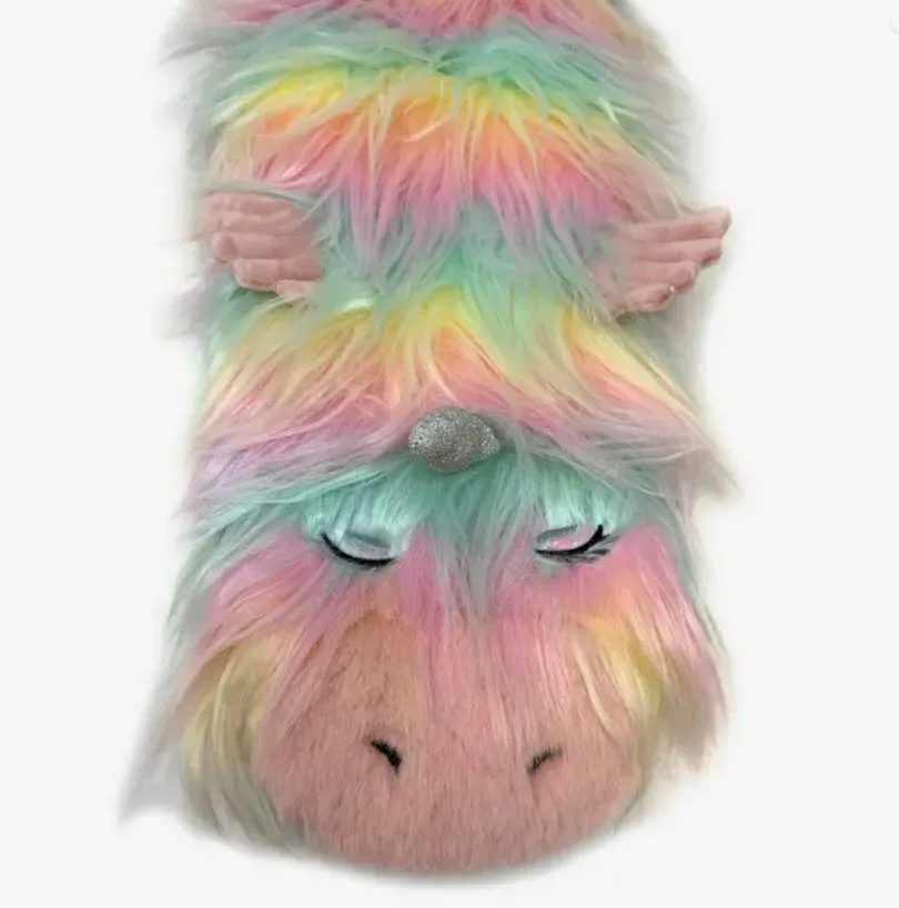 Funky Unicom | Women's Animal Fluffy House Sherpa Slippers