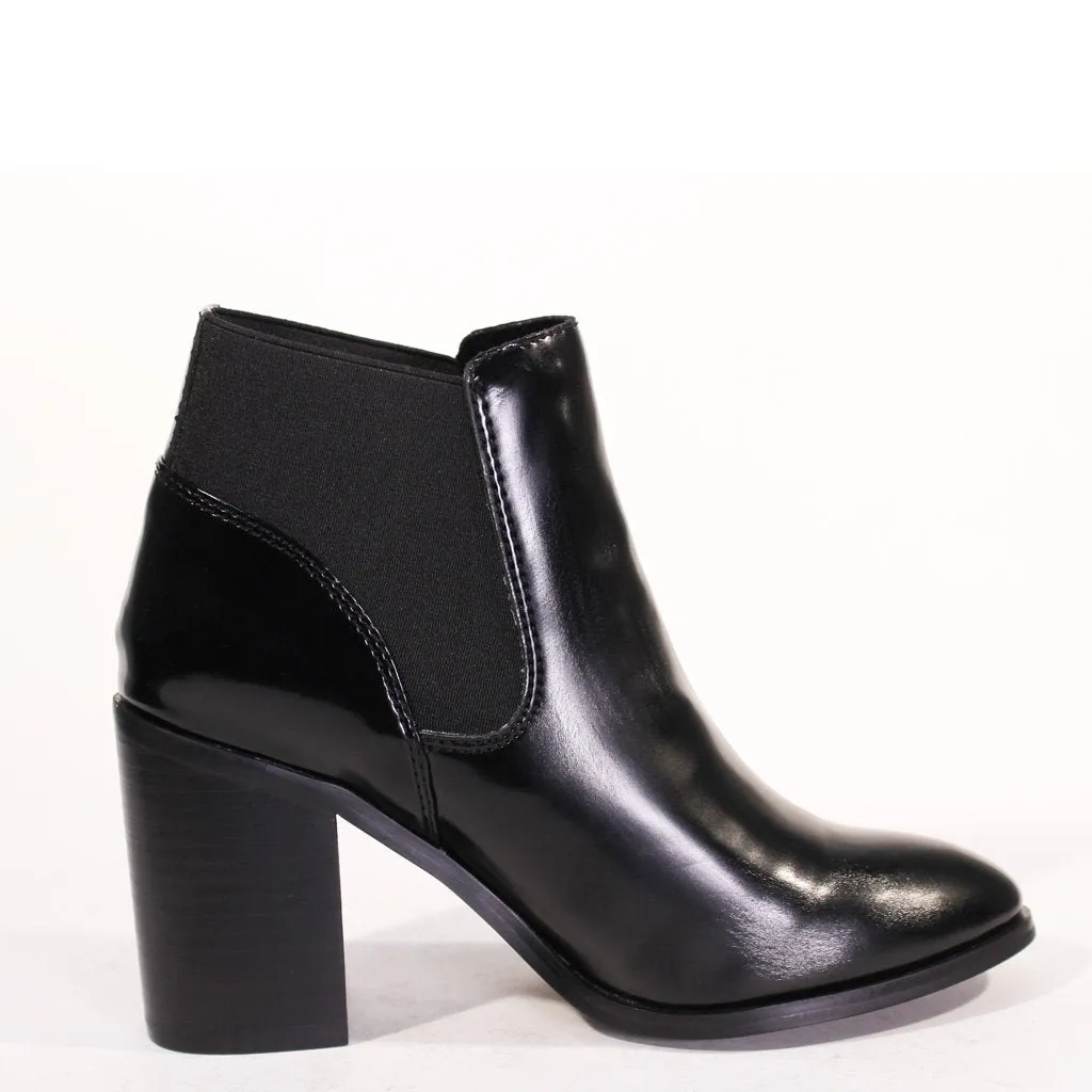 Kirby Patent Leather Booties