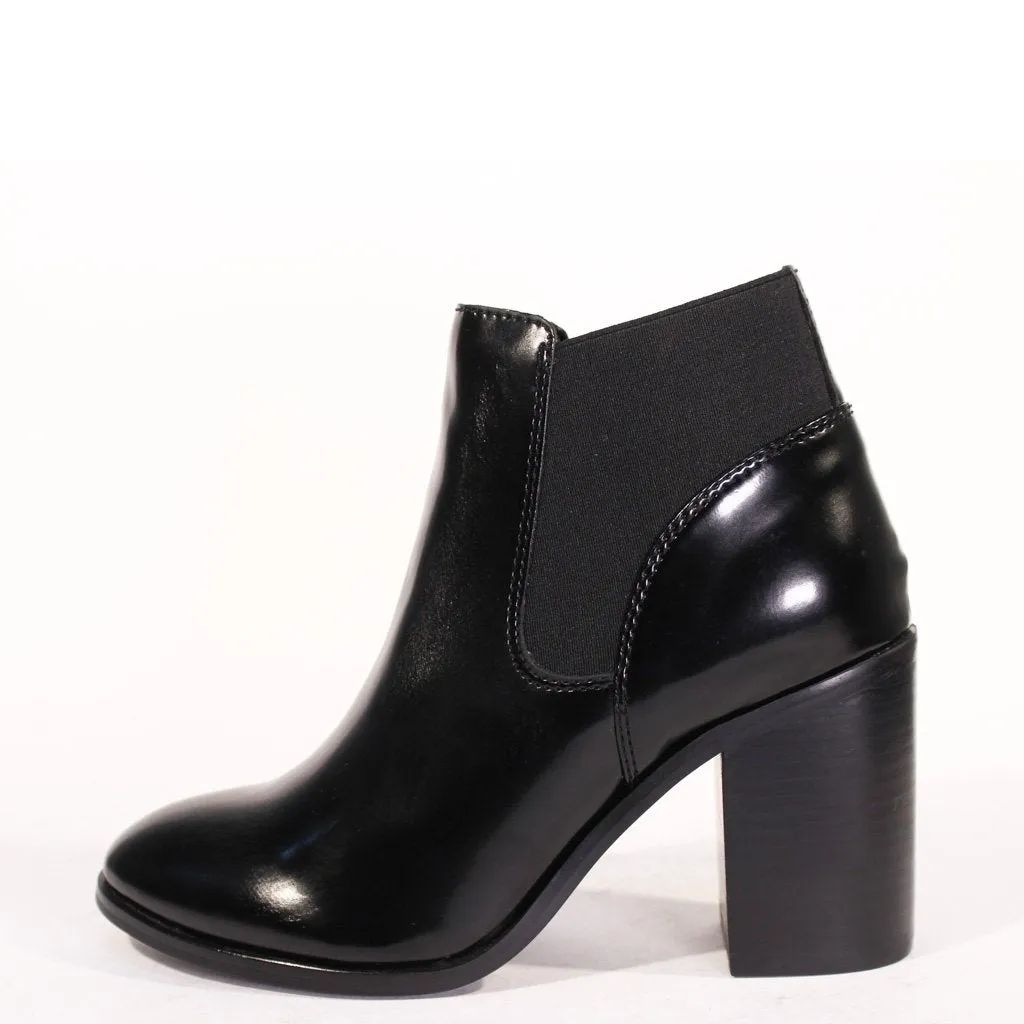 Kirby Patent Leather Booties