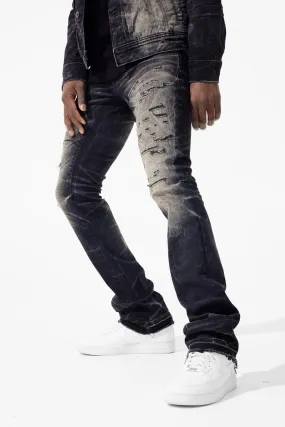 Martin Stacked - Amsterdam Denim (Monochrome)