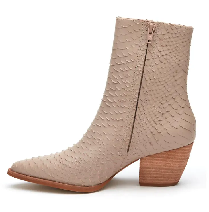 Matisse Caty Ankle Boot - Ivory Snake