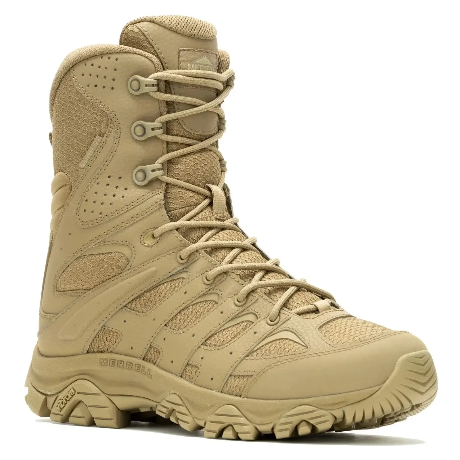 Moab 3 8 Tactical Side Zip Tactical Work Boots Dark Coyote WP