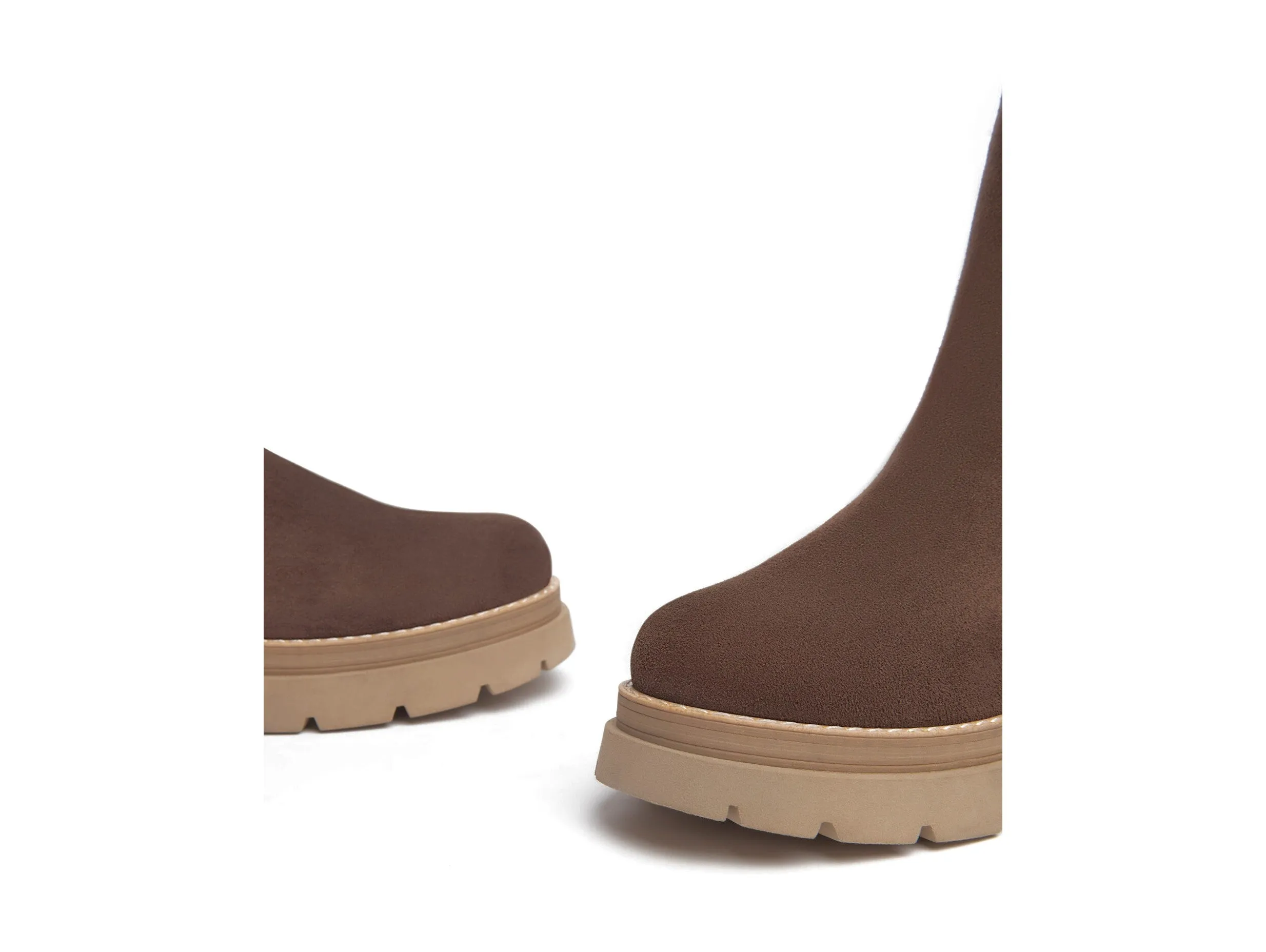 NeroGiardini Stivaletti Invernali Chelsea Boots Camoscio