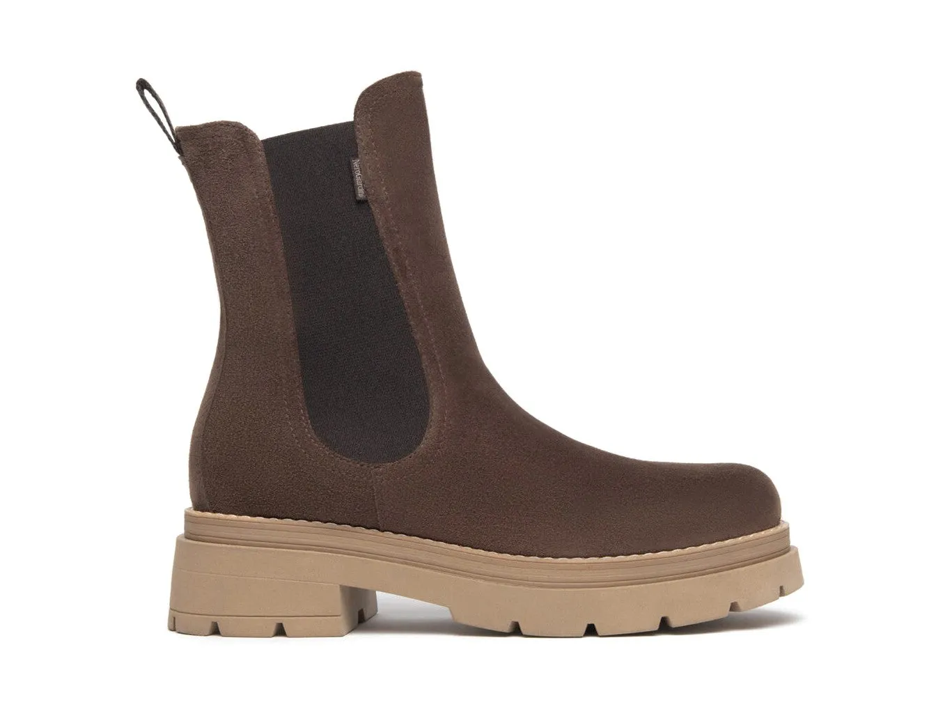 NeroGiardini Stivaletti Invernali Chelsea Boots Camoscio