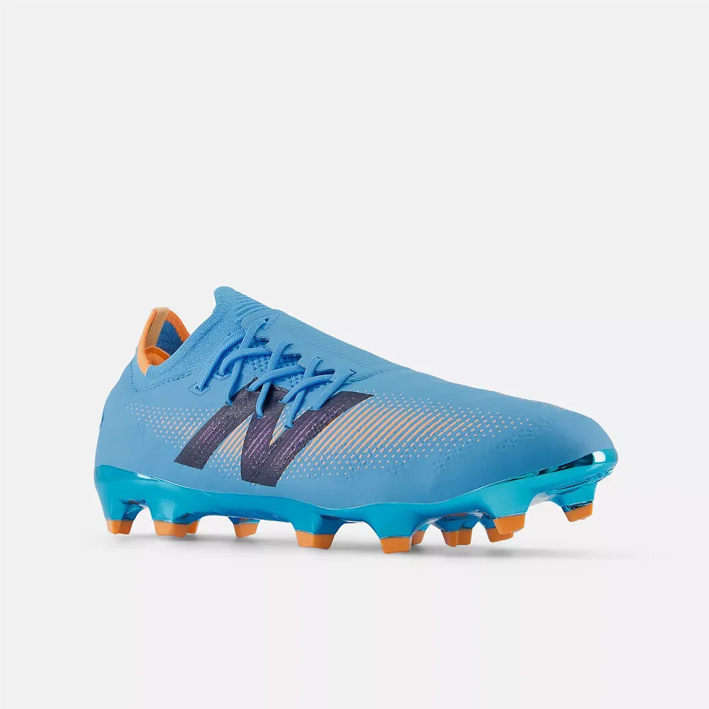 New Balance Furon Pro V7  FG Football Boots (Team Sky Blue/Mango)