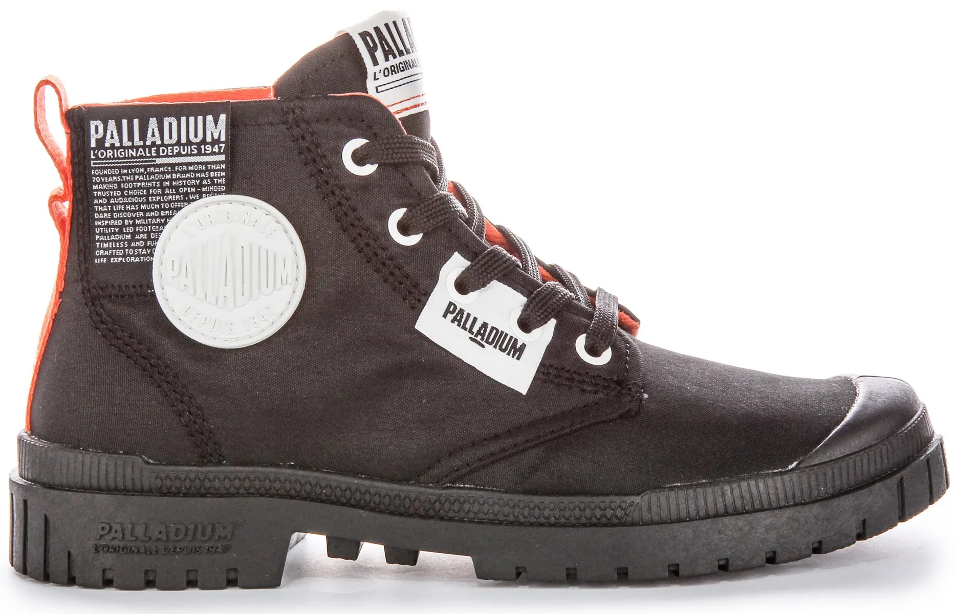 Palladium SP20 Overlab In Black Boots