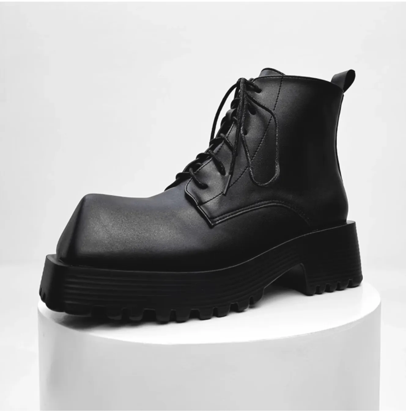 Paris Martin boots leather shoes na642