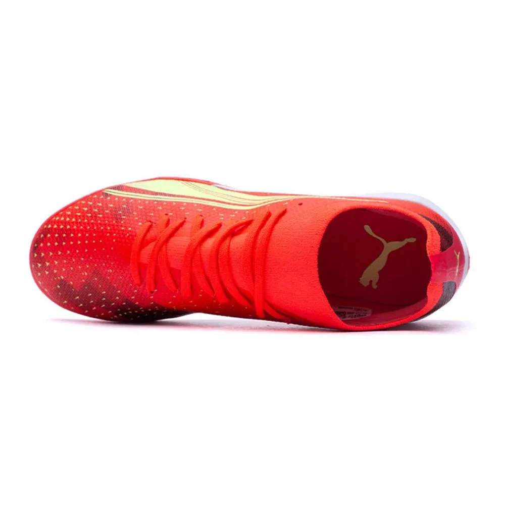 Puma Ultra Match IT Football Boots (Fiery Coral/Fizzy Light)