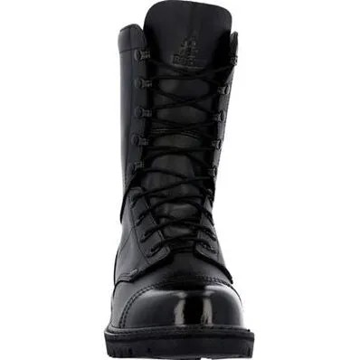 Rocky Men's Lace Up 10" Slip Resistant Jump Duty Boot -Black- RKC147