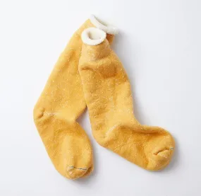 Rototo - Double Face Crew Socks - Yellow