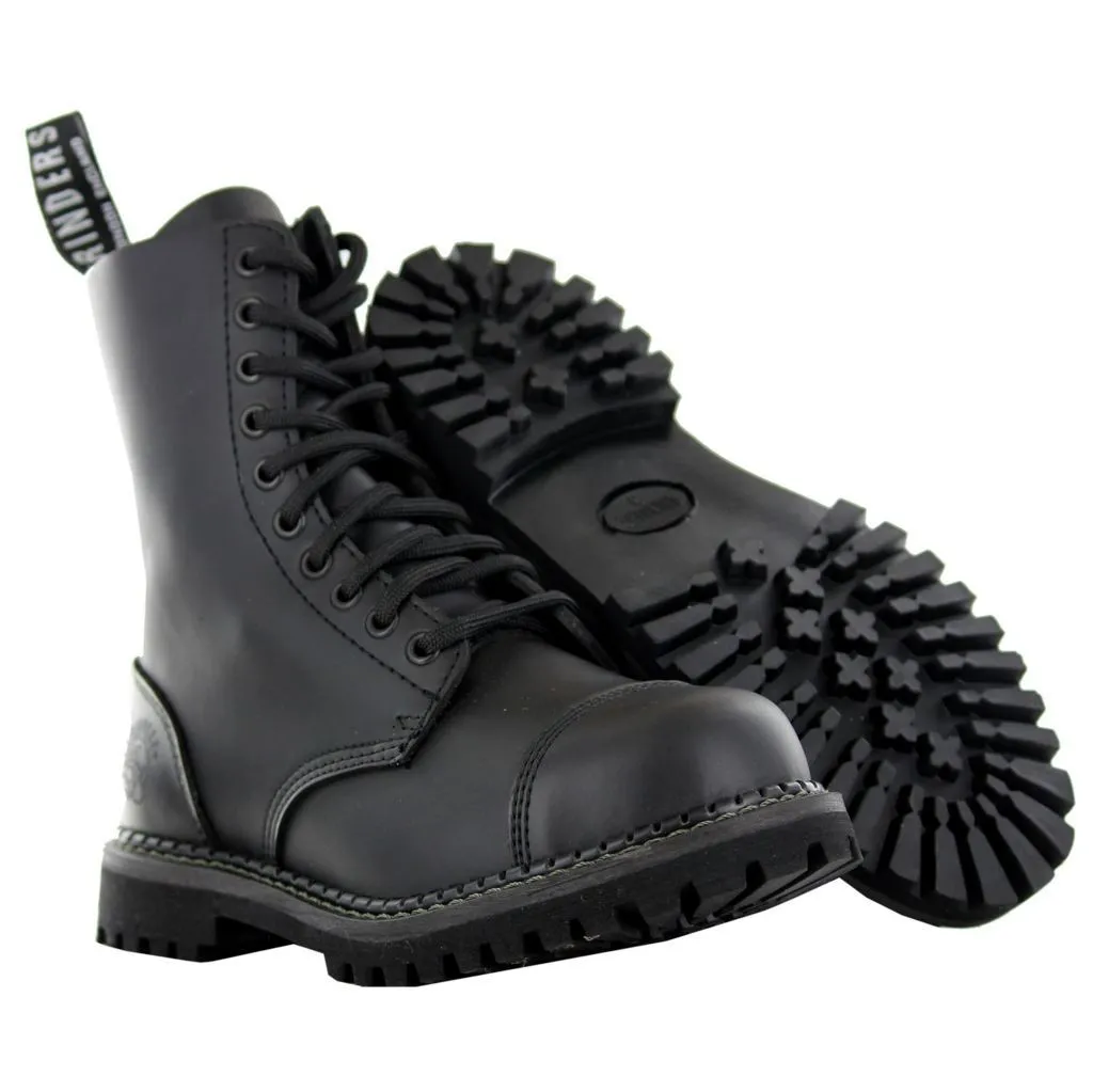 Stag Cs Derby Black Unisex Ankle Boots