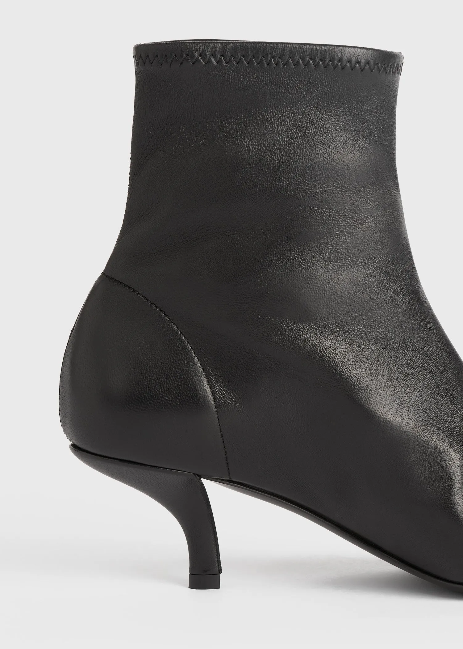 The Heeled Sock Boot black