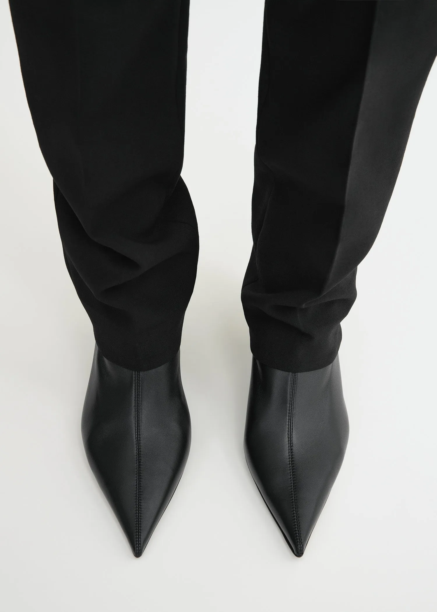 The Heeled Sock Boot black