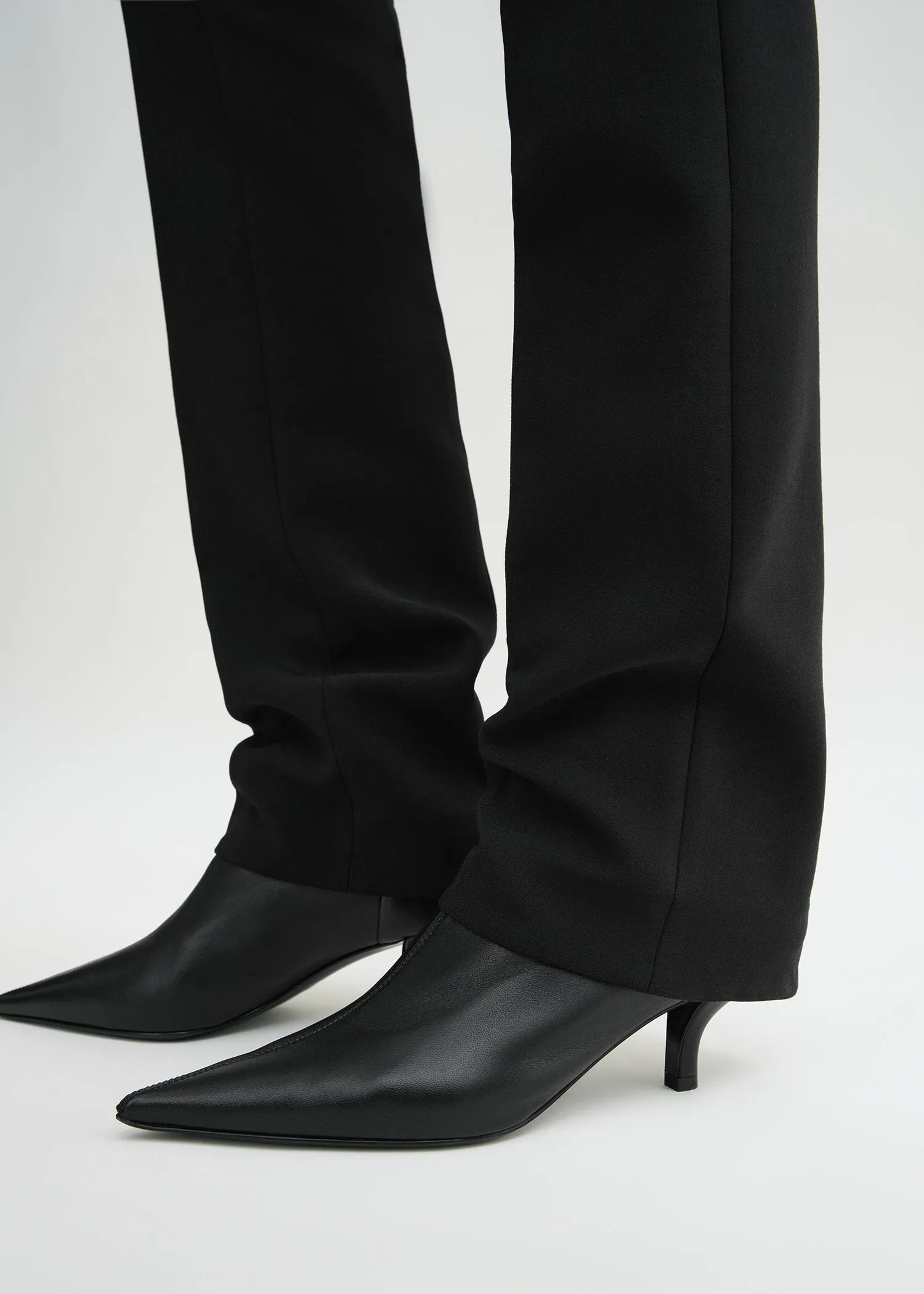 The Heeled Sock Boot black