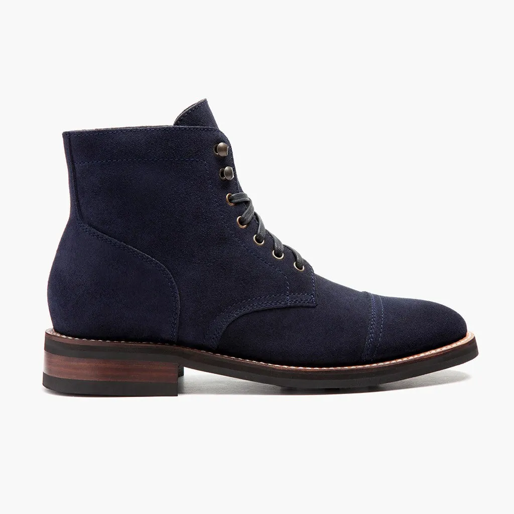 [W] Captain | Midnight Suede