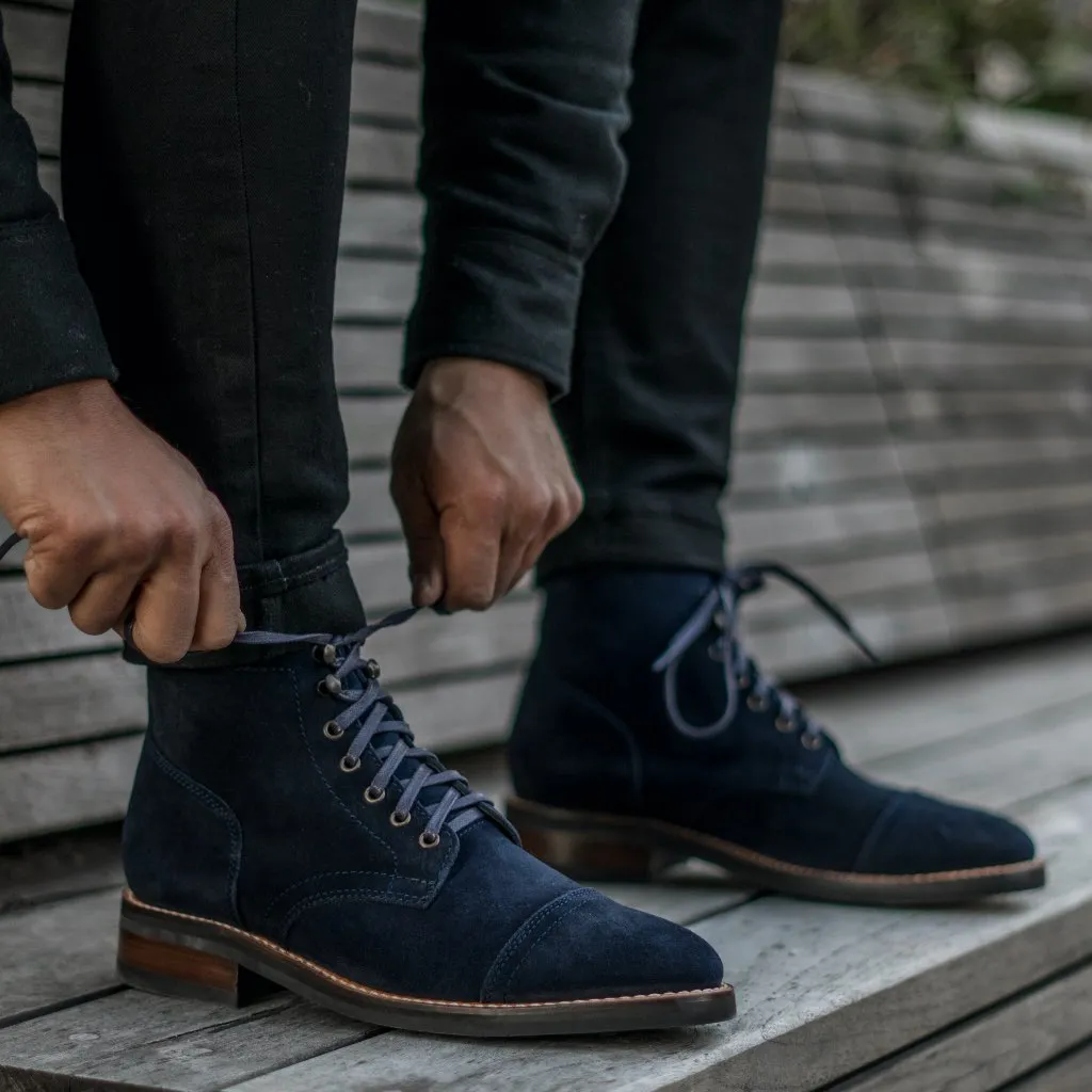 [W] Captain | Midnight Suede