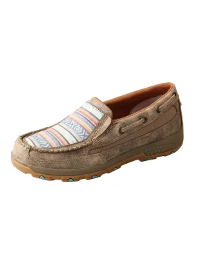 Women's Twisted X Aztec Cellstretch Slip On Mocs